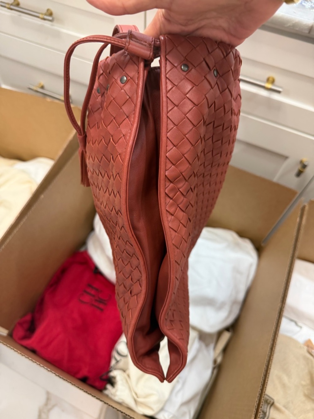 Bottega Veneta Intrecciato in Corallo priced to sell! Pristine condition! - Picture 3 of 16